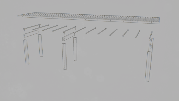 Table - 366 X 80 X 76 – Image 4
